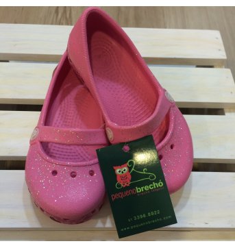 Crocs sapatilha rosa