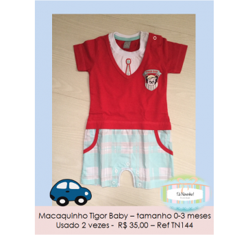 Macaquinho Tigor Baby